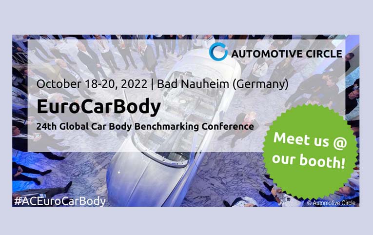 Meet us at our booth at the EuroCarBody